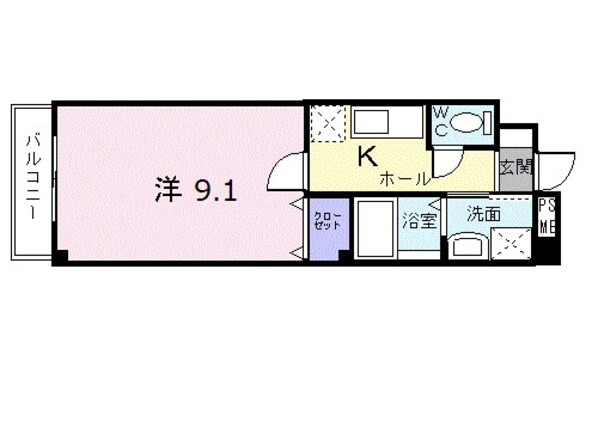 グレース離宮の物件間取画像